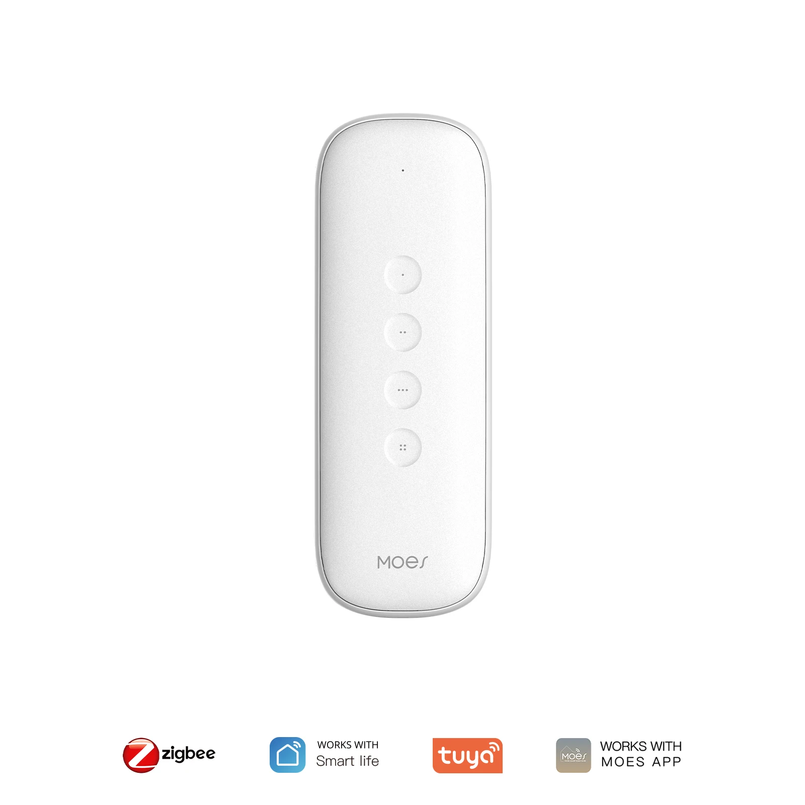 Tuya ZigBee Smart Scene Switch 4Button Portable Wireless Lighweight Design 12 Scenario Remote Control Automation Battery Powered - Image 8