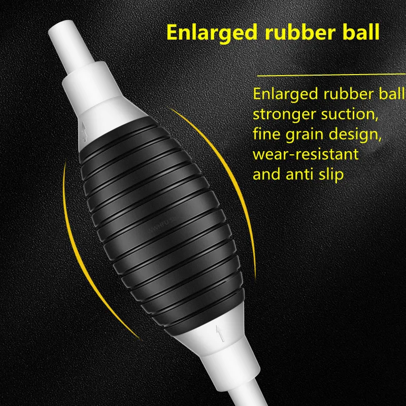 Universal Hand Gas Oil Pump Car Fuel Pump Manual Suction Pipe Gasoline Syphon Pump Auto Engines Fuel Supply System Accessories - Image 2