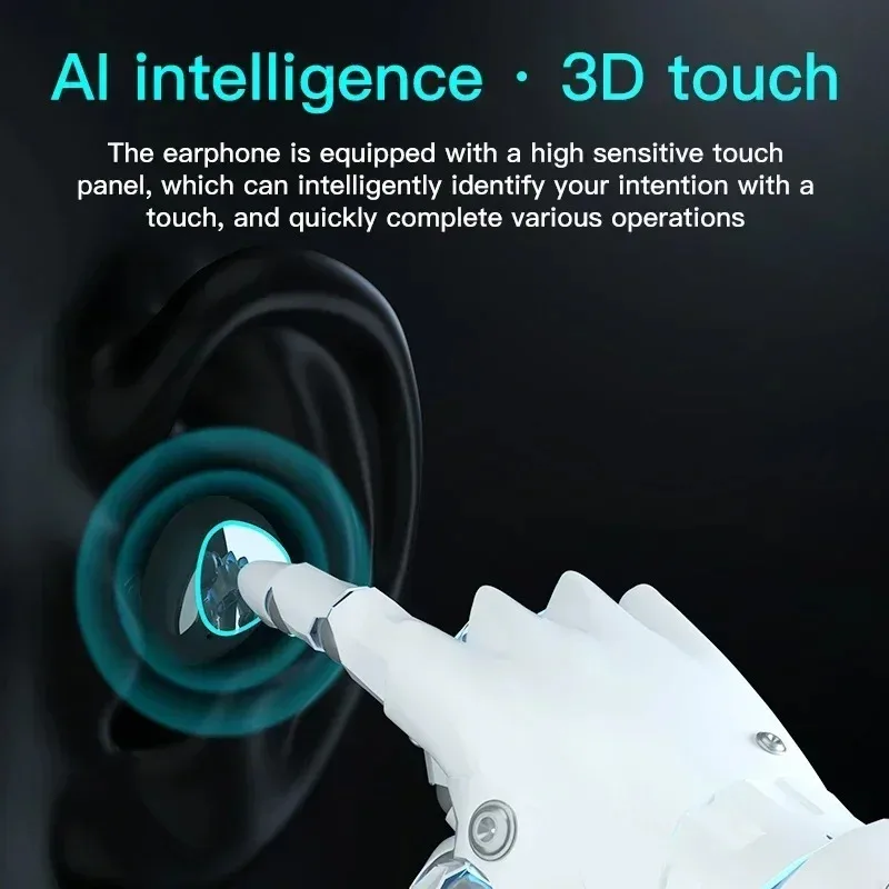 Original M10 Headphones Bluetooth Wireless Earpods Sports Stereo Noise Canceling Headphone Microphone Speaker Caixa De Som Gamer - Image 4