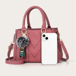 Fashionable large capacity embroidered women's crossbody bag, casual handbag for daily use