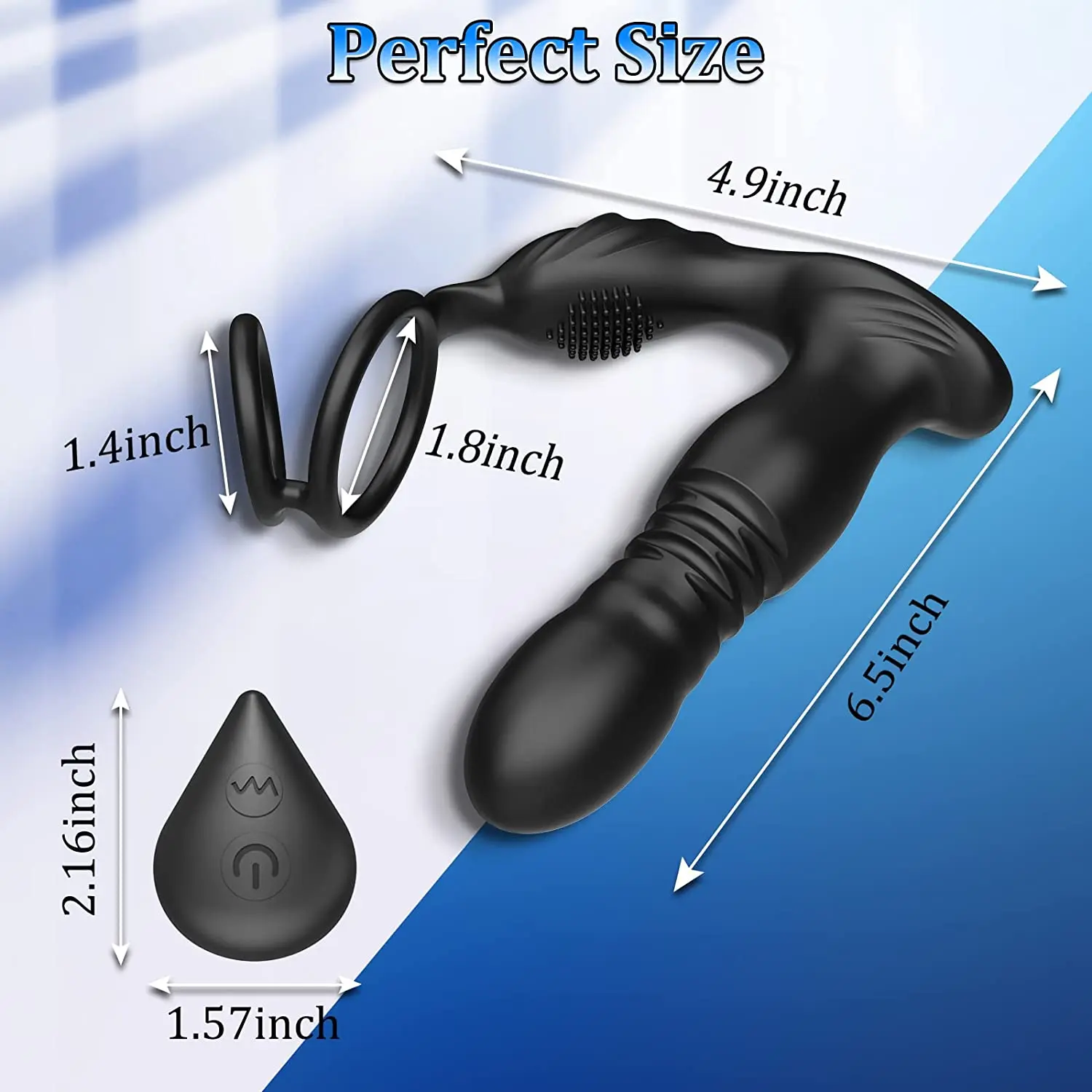 Telescopic Vibrating Butt Plug Anal Vibrator Wireless Remote Sex Toys for Women Ass Anal Dildo Prostate Massager Men Buttplug - Image 5