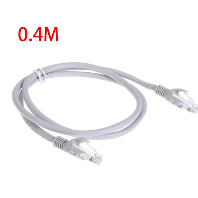 Cable Ethernet De Alta Velocidad Cat5e RJ45 Cable De Red LAN Enrutador De Ordenador Patch Cord,0.4M/1M/2M/3M/5M/10M/15M/20M/25M - Image 10