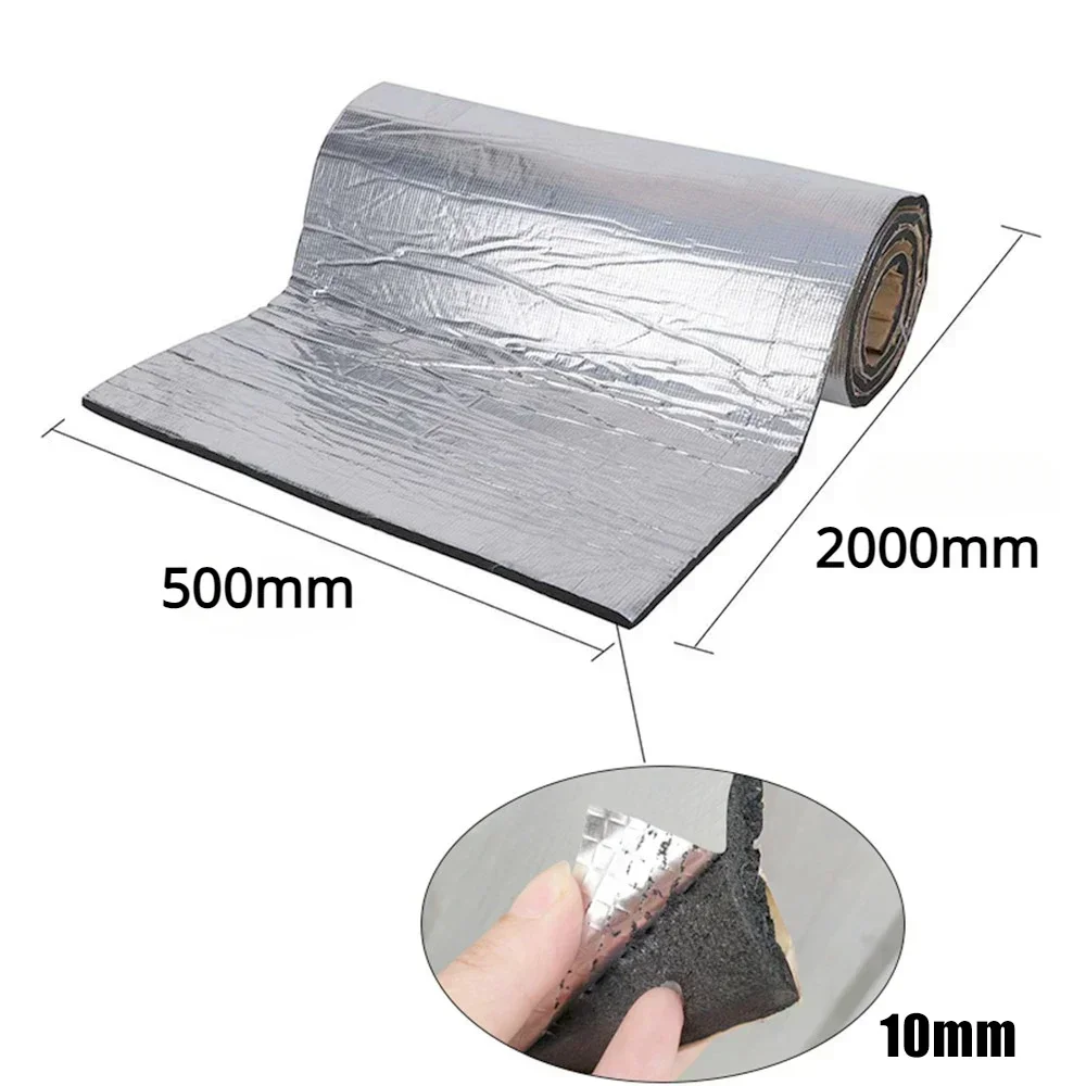 2000*500mm 250*400mm 5/10mm Car Sound Mat Proofing Deadener Heat Noise Insulation Deadening Mat Hood Closed Cell Foam Accessory - Image 6