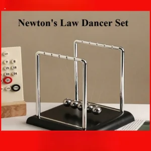 Christmas plastic Newton's bump balls, stress-relief pendulum floats, toys, office decor, creative gifts