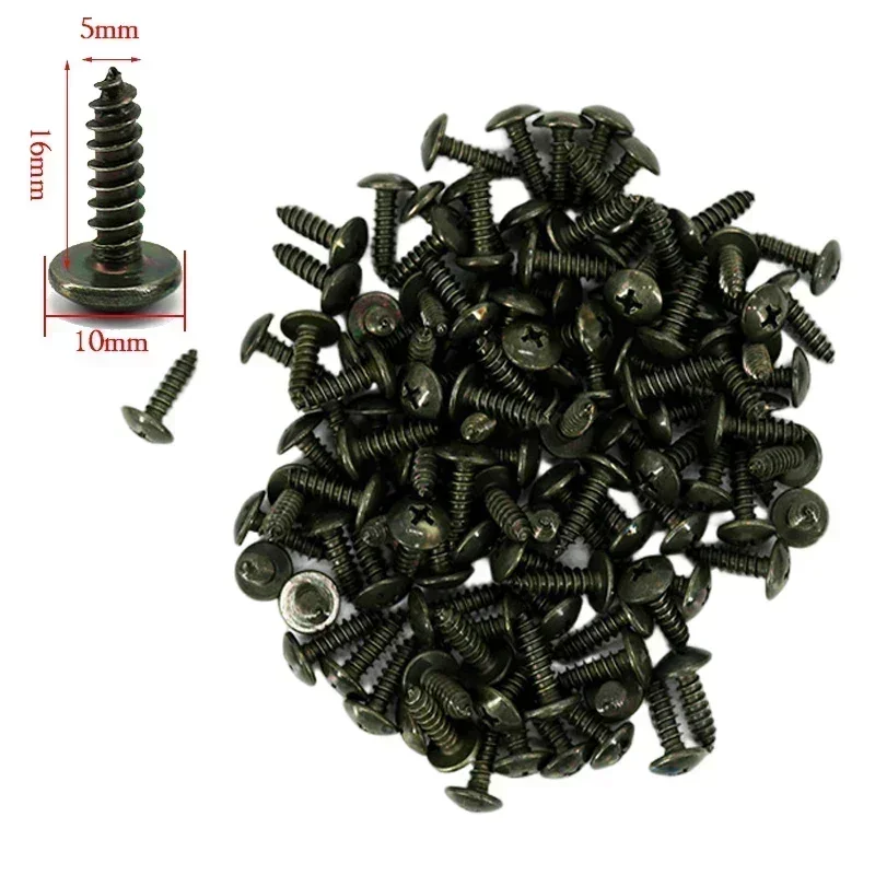 Self Tapping Screws Metal Fastener Clip for Car Motorcycle U-Type Clip with Screw Anti-rust Protection Clip Screw Iron Sheet Kit - Image 5