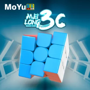 MoYu Meilong3c Professional Magic Cube 3x3x3 classroom Stickerless 3 Layers Speed Cube Puzzle Cube Fidget Toys For Childrengifts