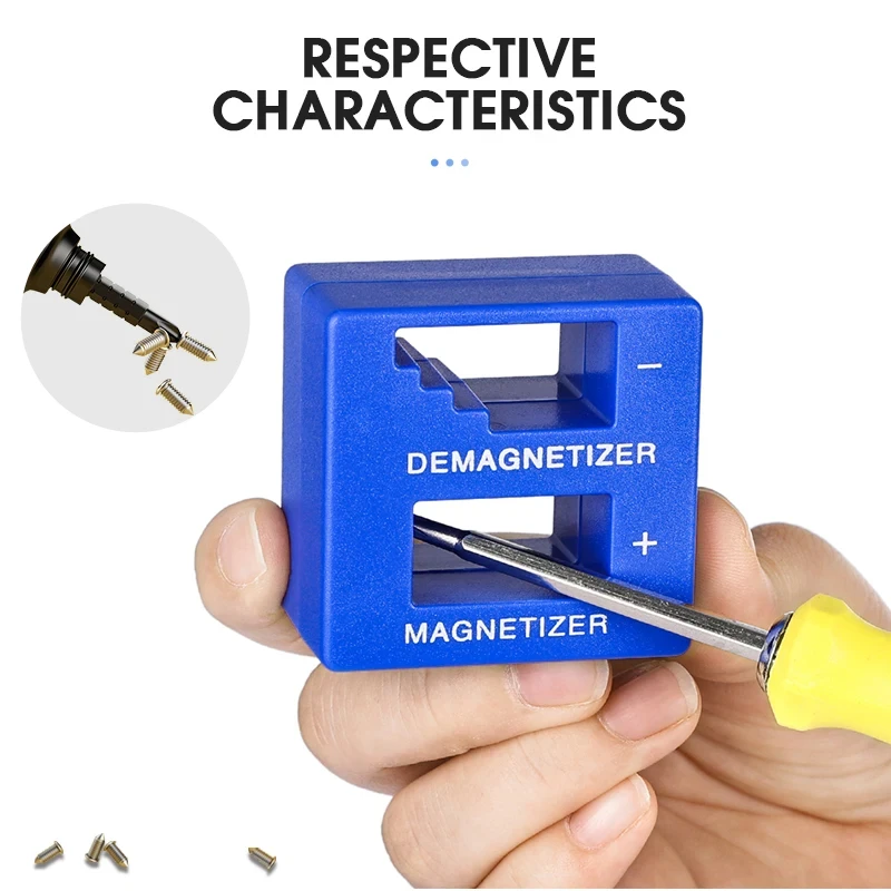 Screwdriver 2 in 1 Magnetizer Demagnetizer Professional Magnetizing Pickup Tool for Screw Driver Drill Bit Hand Tool Parts - Image 4