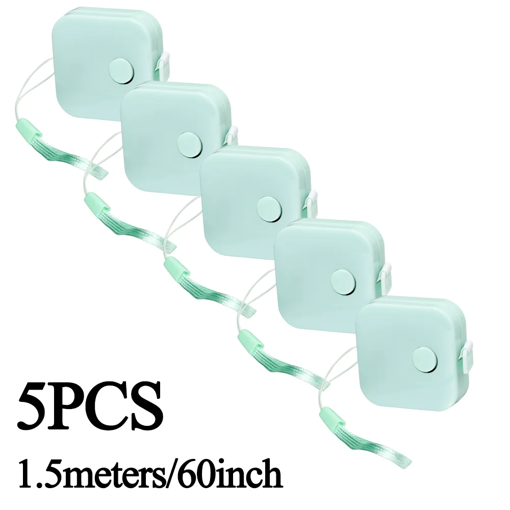 1.5M Portable Tape Measure Small Jewelry measurement Ruler for Weight Loss Medical Body Measurement Tailor Measure Clothes Waist - Image 21