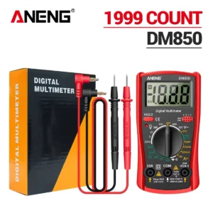 ANENG DM850 Automatic Digital Multimeter Professional multimetro AC/DC Votage Tester 1999 Counts Ohm Ammeter Electric Tools