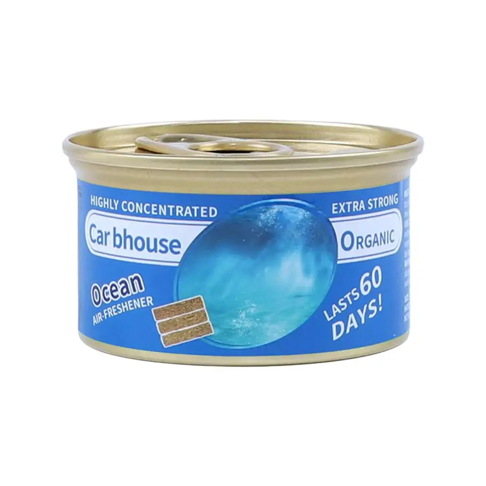 Car Flavoring Car Air Fresheners Perfume Canned Wood Blocks Coffee Flavor Long-Lasting Auto Aromatherapy Car Deodorant Supplies - Image 5