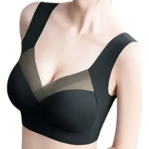 Soft Support Seamless Underwear Comfortable Gathering No Steel Ring Collection Light Thin Breathable Bra Style