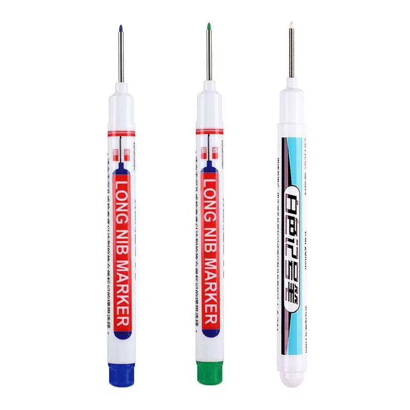 1/4Pcs White Permanent Paint Pen set for Wood Rock Plastic Leather Glass Stone Metal Canvas Ceramic Deep Hole Marker 0.7mm - Image 7