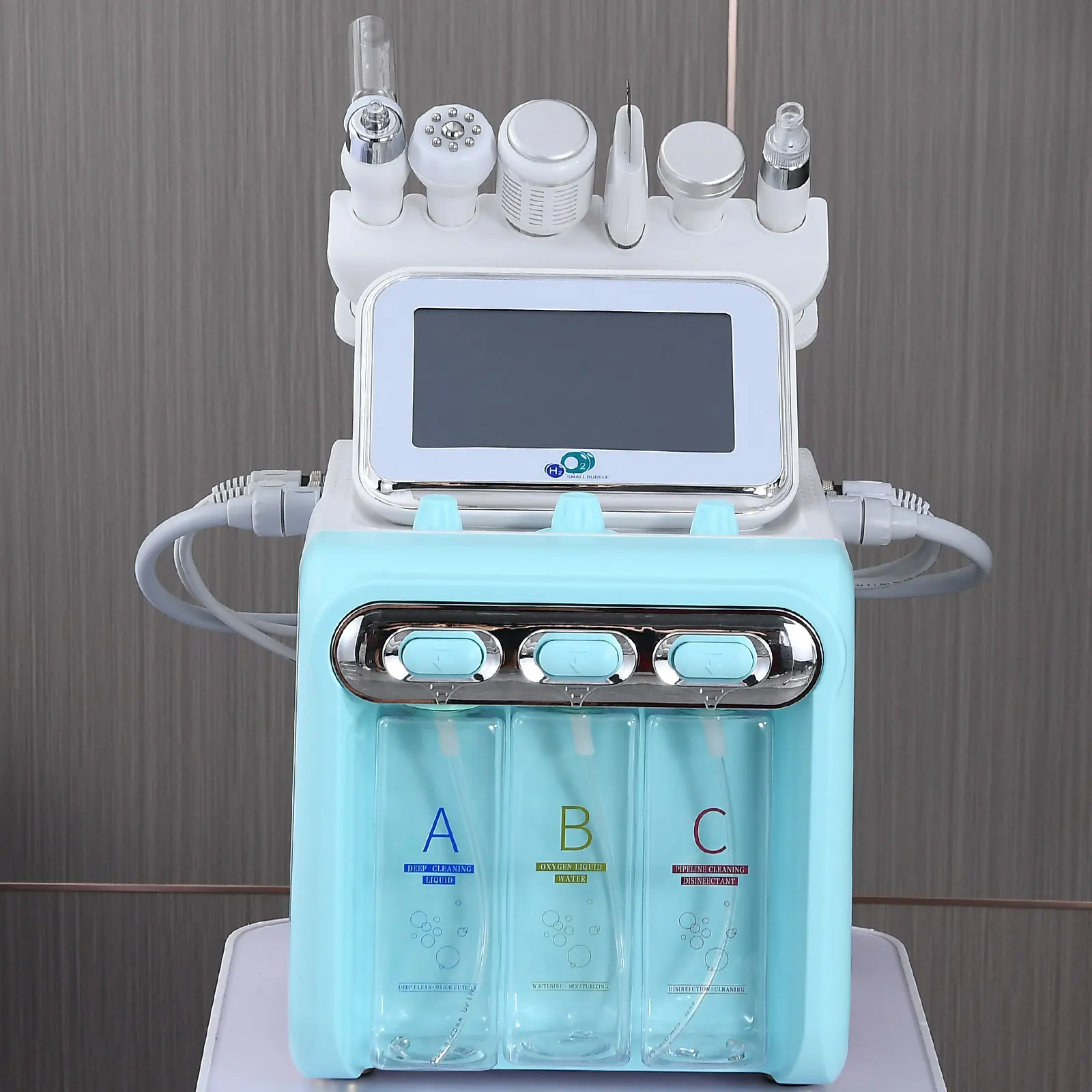 Hydro Microdermabrasion Aqua Peeling H2O2 Facial Machine Hydra Water Dermabrasion Skin Scrubber Peel Oxygen Jet Facial Machine - Image 6