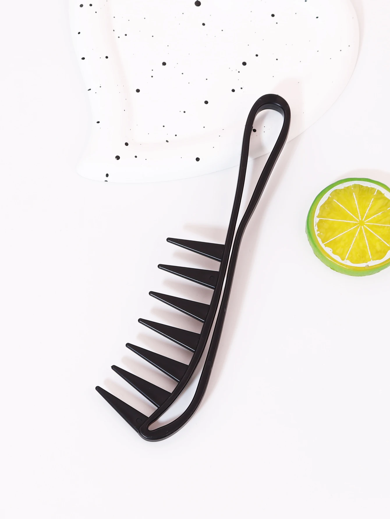 Wide Teeth Shun Hair Comb plastics Massage Curling Hair Comb Salon Hairdressing Comb Styling Tools Special for real hair wigs - Image 3