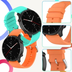 Silicone Strap For Samsung Galaxy Watch 7/6/5/4 40/44/47MM 20/22mm SmartWatch Bracelet For Huawei Watch GT 2/2e/3/pro Watchbands