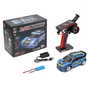 2023 Newest WLtoys 284010 1/28 With Led Lights 2.4G 4WD 30Km/H Metal Chassis Electric High Speed Off-Road Drift RC Cars