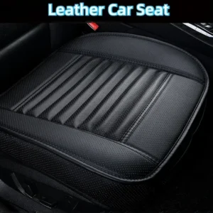 Leather Car Seat Cover Interior Auto Seats Cover Cushion Four Seasons Protector Mat Universal Seat-Cover Carpet Auto Accessories