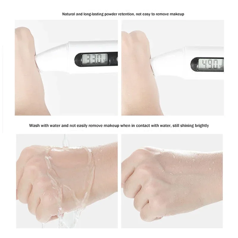 Air Cushion BB Cream Butterfly Powder Puff Moisturizing Foundation Concealer Whitening Oil-control Waterproof Makeup Cosmetics - Image 5