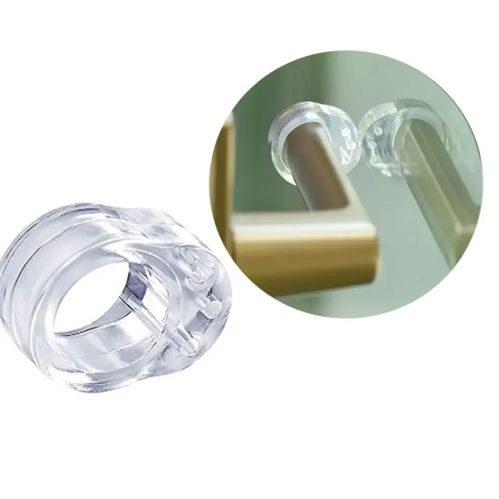 Transparent Door Handle Bumper | Wall Protection & Anti-Collision Pad | Self-Adhesive Door Knob Guard for Home - Image 5