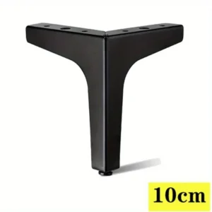 4-pack gold black metal furniture legs stylish modern sofa cabinet table feet home decor