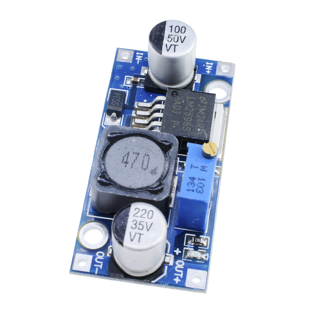 LM2596 DC-DC Adjustable Buck Converter 3.2V~35V to 1.25-35V Power Supply Step Down Voltage Regulator Module - Image 4