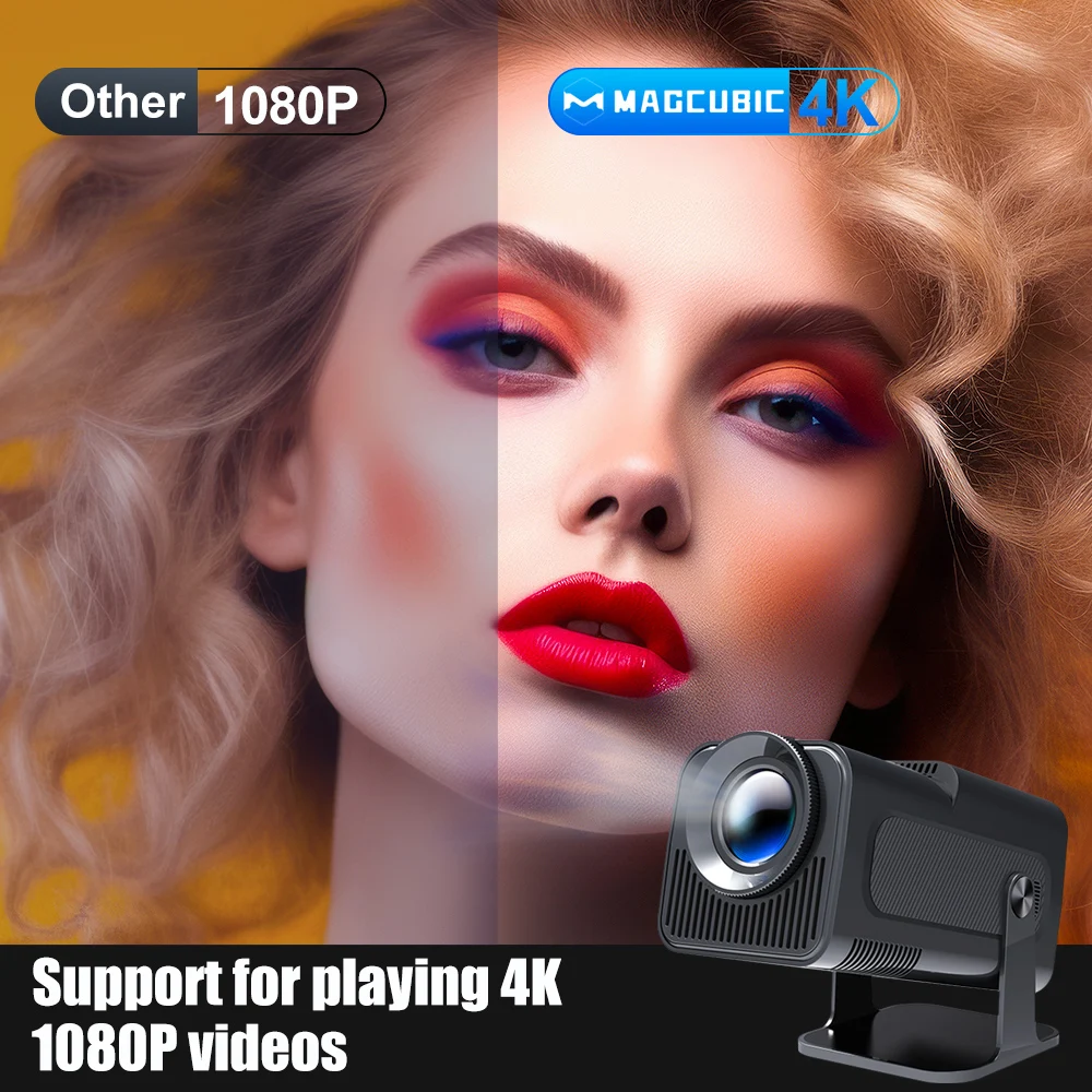 Magcubic Android 11 390ANSI HY320 Projector 4K Native 1080P Dual Wifi6 BT5.0 Cinema Outdoor Portable Projetor Upgrated HY300 - Image 6