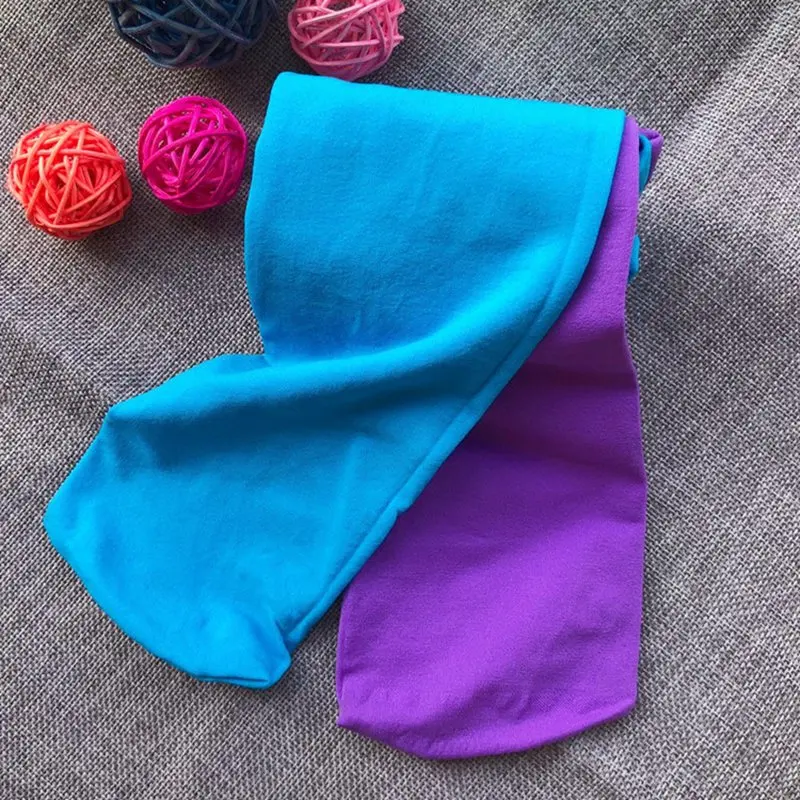 Candy Color Mixed Tights for girls Baby Stretch Trouser Skinny Pants Women Kids To tone Dance Pantyhose courful fashion Stocking - Image 16