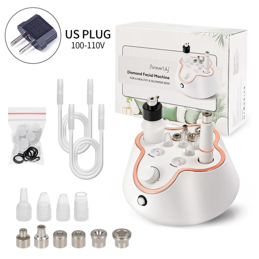 Foreverlily Diamond Microdermabrasion Dermabrasion Machine Water Spray Exfoliation Beauty Machine Wrinkle Face Peeling Machine - Image 14
