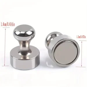 10 PCS Powerful magnet metal magnetic buckle magnetic nail thumbtack magnetic whiteboard magnet