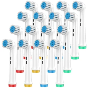 Replacement Toothbrush Heads Compatible with Oral B Braun Electric Toothbrushes Brush Head Refills 1000 1500 3000 7000 7500 8000
