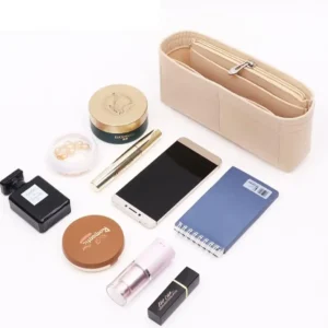 Felt Insert Bag Organizer Bag In Bag For Handbag Purse Organizer for Longchamp Mini Shoulder Bag