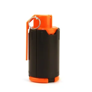 zlangsports Gel Ball Grenade Plastic Toy Model Outdoor CS Game Toy Gel Ball Ejection Durable Toy Grenade