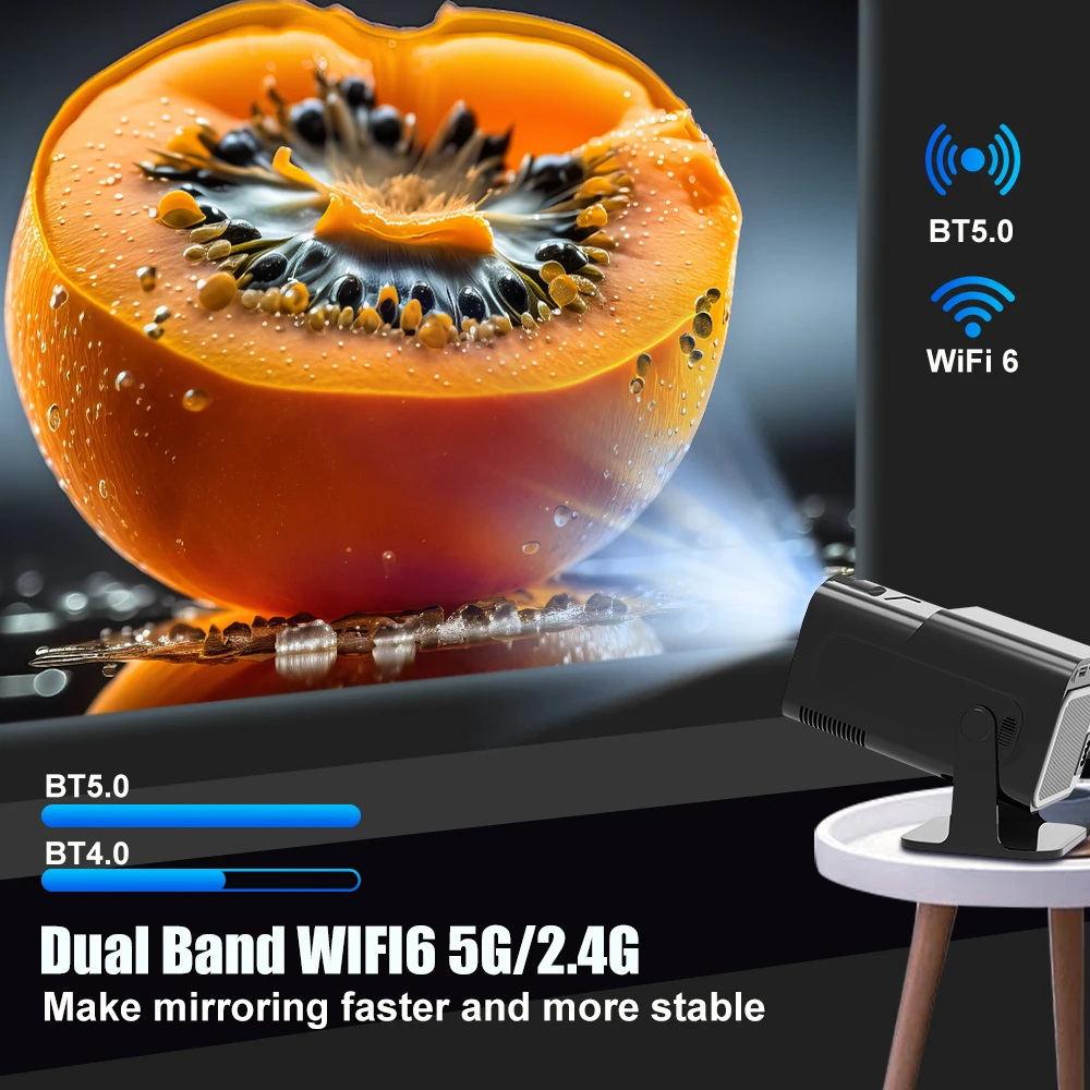 Magcubic Android 11 390ANSI HY320 Projector 4K Native 1080P Dual Wifi6 BT5.0 Cinema Outdoor Portable Projetor Upgrated HY300 - Image 4