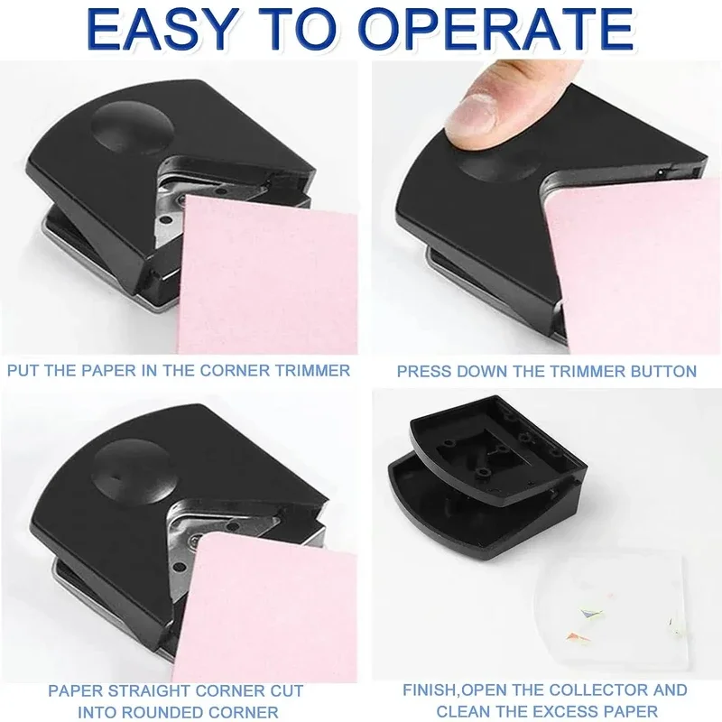 PVC Paper Cutter Photo Corner Cutting And Chamfering R4R5 Fillet Cutter Manual Manual Repair Round Cutter - Image 3