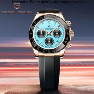 PAGANI DESIGN 2024 New Men Watches Quartz Business Watch Mens Watches Top Brand Luxury Watch Men Chronograph VK63