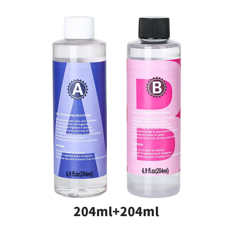 1:1 Crystal Clear Epoxy Resin Kit High Gloss & Bubbles Free Art Resin Supplies for Coating and Casting Craft DIY Jewelry Making - Image 8