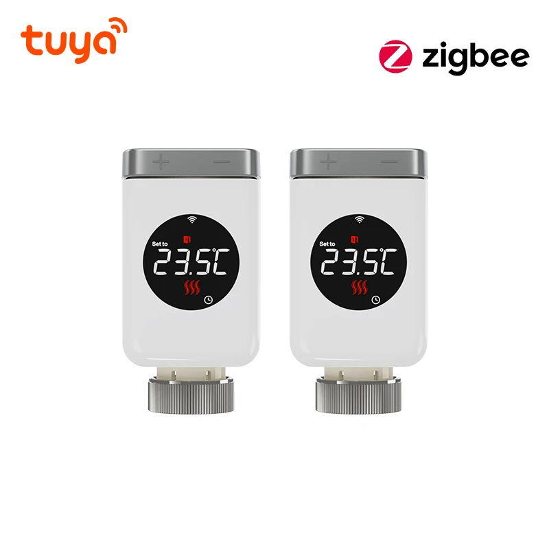 Tuya ZigBee Smart Home Thermostat Radiator Valve Actuator Smart TRV Thermostatic Valve Temperature Controller Alexa Google Home - Image 11