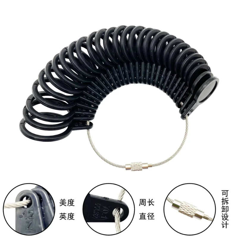 1Pc Professional Jewelry Tools Ring Mandrel Stick Finger Gauge Ring Sizer Measuring UK/US/EU/№ Size for DIY Jewelry Size ToolS - Image 6