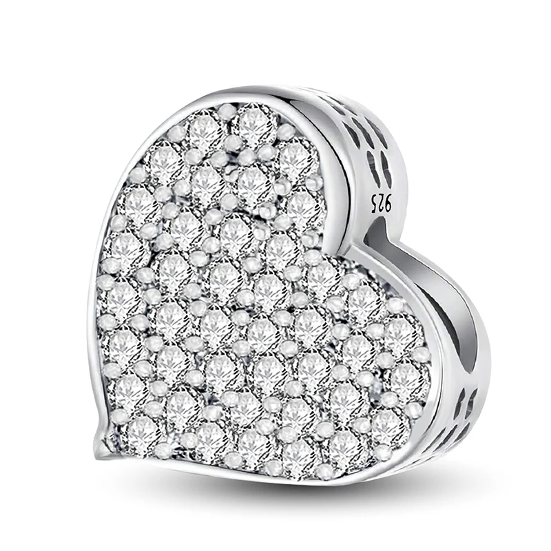 Fit Pan 925 Original Bracelets Love Heart Flower Four Leaf Clover Turtle 925 Silver Charms Beads DIY Birthday Jewelry Gift - Image 24
