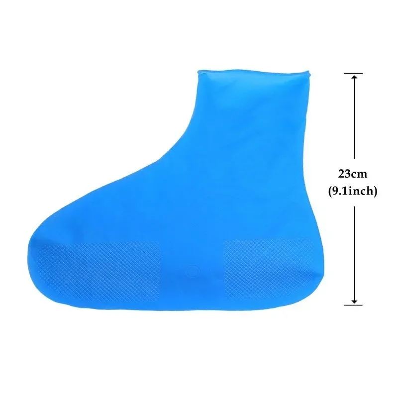Waterproof Shoe Covers Silicone Anti-Slip Rain Boots Unisex Sneakers Protector for Outdoor Rainy Day Reusable Rain Shoe Cover - Image 17